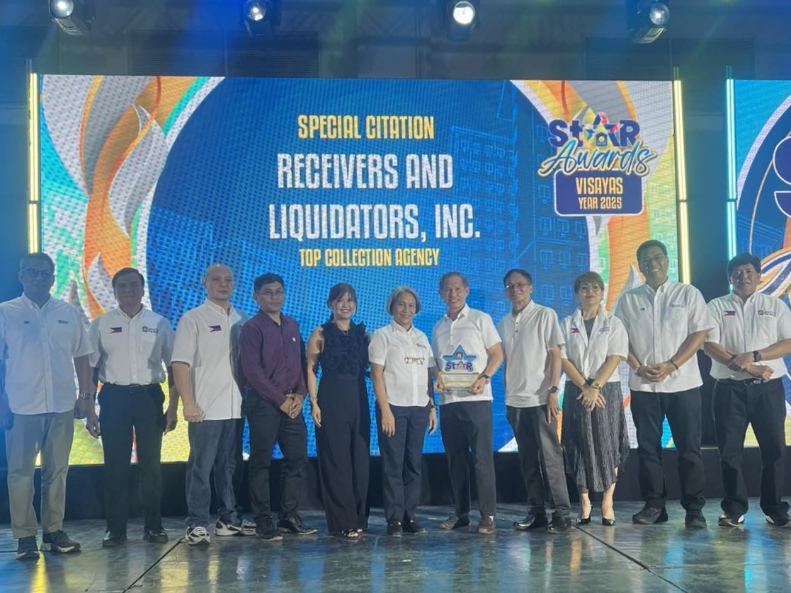 Receivers and Liquidators, Inc. Receives Special Citation from Pag-IBIG Fund at 2026 Visayas Housing Fair